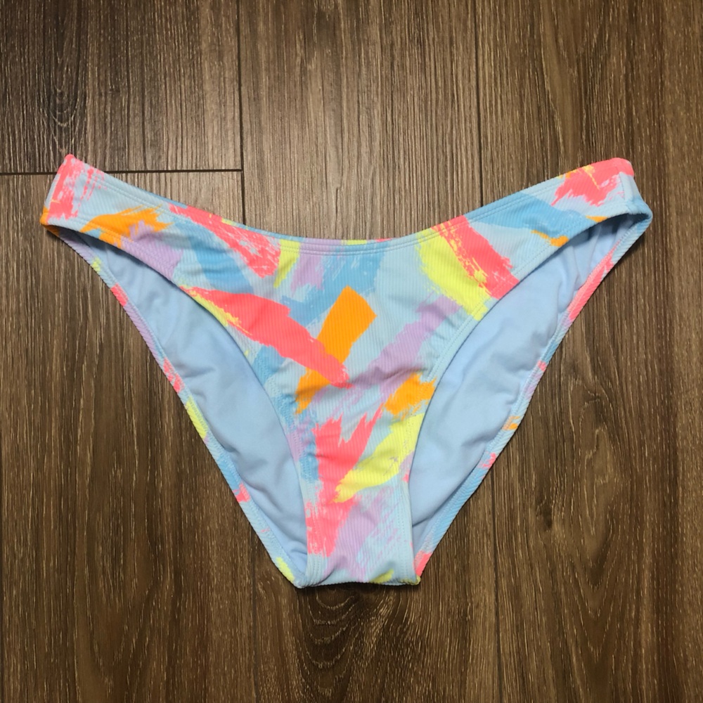 NWOT Wild Fable XL Colorful Bikini Bottoms
